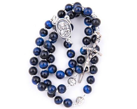 Różaniec Na Lince Tygrysie Oko Niebieskie