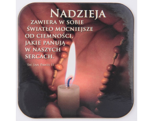 Podkładka Pod Kubek Korkowa Nadzieja