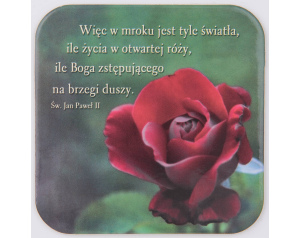 Podkładka Pod Kubek Korkowa Róża