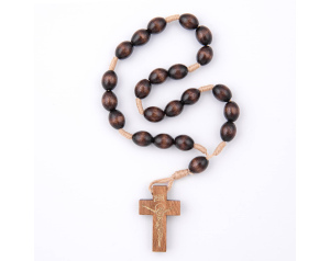 Koronka Pokoju Medjugorska Brązowa