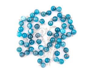 Różaniec srebrny Apatyt