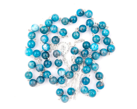 Różaniec srebrny Apatyt