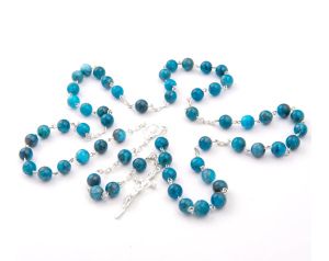 Różaniec srebrny Apatyt