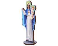 Figurka Maryi z Różańcem