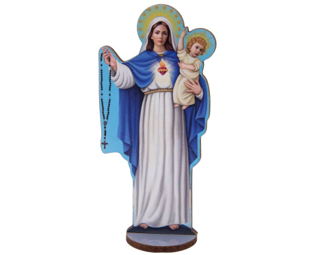 Figurka Maryi z Różańcem