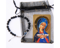 Bransoletka Koronka Pokoju Onyx