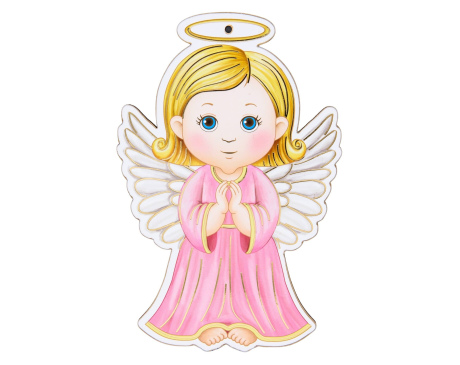 Aniołek Dla Dziewczynki Różowy