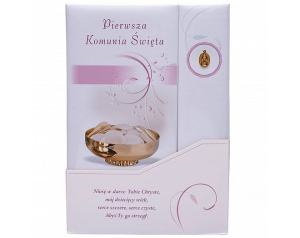 Pamiątka Pierwszej Komunii Świętej Dziewczynka A4