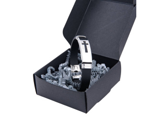 Bransoletka męska z krzyżykiem