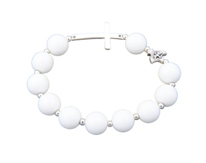 Różaniec bransoletka AGAT 10 mm