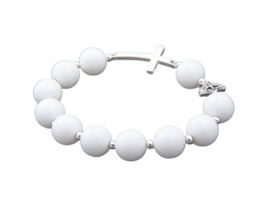 Różaniec bransoletka AGAT 10 mm