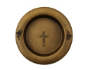 Talerzyk Na Wodę Święconą Kolor Brązowy