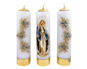 Świece Olejowe z Maryją Niepokalaną