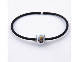 Zawieszka Charms Święty Ojciec Pio do bransoletki