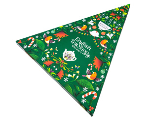 Kalendarz adwentowy English Tea Zielona Choinka