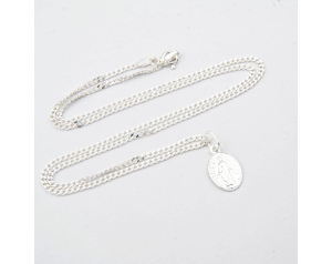 Medalik Matka Boska Niepokalana Łańcuszek Do Komunii