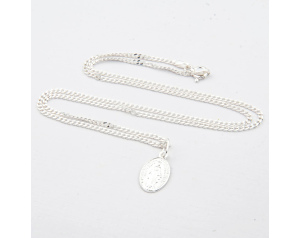 Medalik Matka Boska Niepokalana Łańcuszek Do Komunii