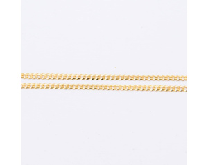 Łańcuszek pozłacany pancerka 50 cm