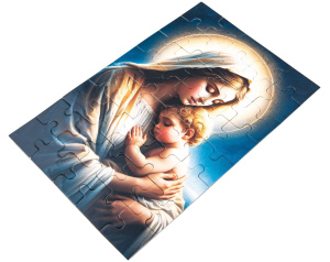 Puzzle Matka Boska z Dzieciątkiem