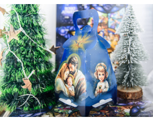 Lampion Adwentowy Plastikowy