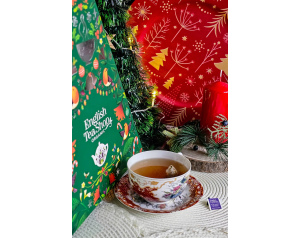Kalendarz adwentowy English Tea Zielona Choinka