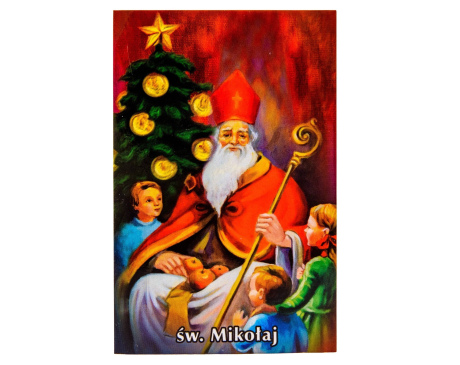 Obrazki do książeczki św. Mikołaj