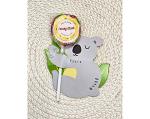 Upominek Dla Dzieci Lizak Bóg Cię Kocha Koala