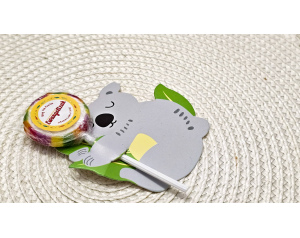 Upominek Dla Dzieci Lizak Bóg Cię Kocha Koala