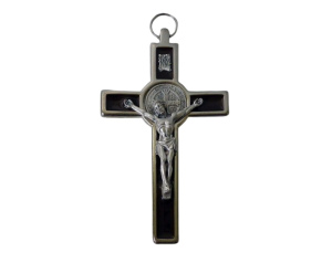 Krzyż Św. Benedykta 7 cm Brązowy
