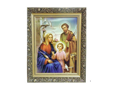 Obraz św. Rodzina 30x40 (ozdobna rama)