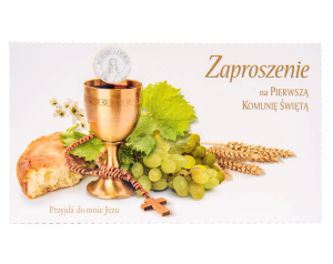 Zaproszenia na Pierwszą Komunię Świętą