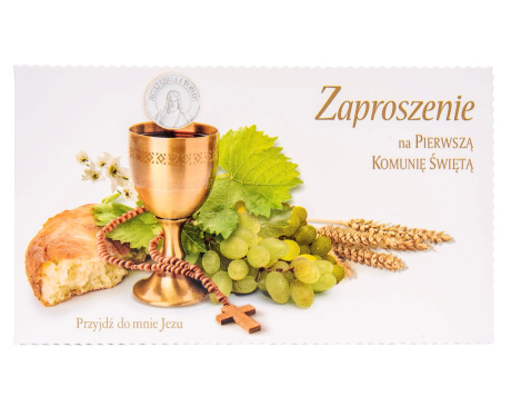 Zaproszenia na Pierwszą Komunię Świętą