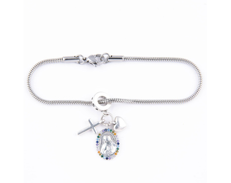 Zawieszka Charms Wiara, Nadzieja, Miłość