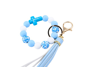 Bransoletka Jezus Jasnoniebieska