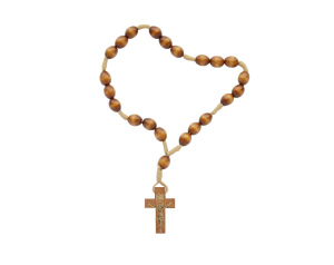 Różaniec Koronka Pokoju Kolor Brązowy Wzór 2