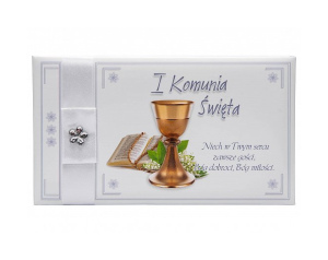 Pamiątka Pierwszej Komunii Świętej Kryształ Kielich