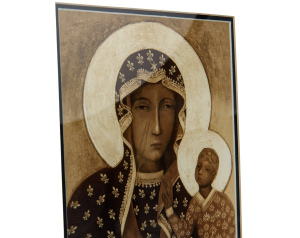 Obraz Religijny Matka Boska Częstochowska Sepia