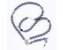 Różaniec Na Szyję z Kamieni Hematyt