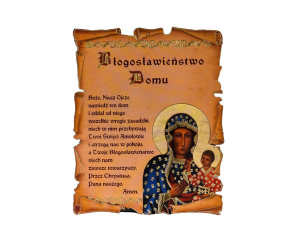 Obrazek Błogosławieństwo z Matką Boską Częstochowską większy