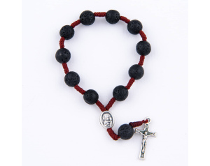 Różaniec 10 Kamień Lawa Wulkaniczna