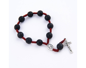 Różaniec 10 Kamień Lawa Wulkaniczna