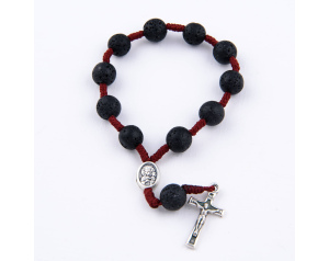 Różaniec 10 Kamień Lawa Wulkaniczna