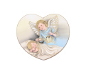 Magnes Anioł Stróż Niebieski Serce