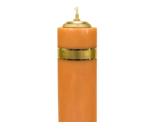 Świeca Ołtarzowa Woskowa, Olejowa Pasek Złoty