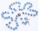 Różaniec Preciosa Niebieski Opalizowany