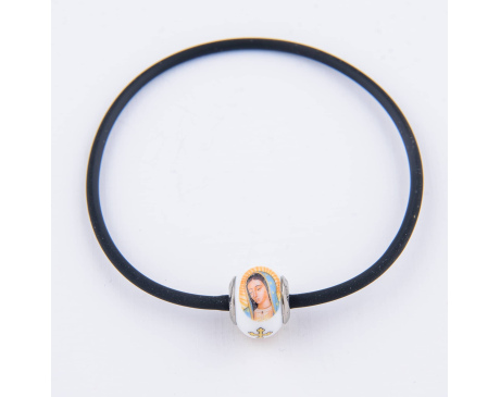 Zawieszka Charms Matka Boska Guadelupe z bransoletką