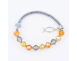 Różaniec Bransoletka Kryształek