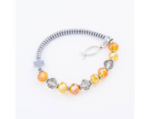 Różaniec Bransoletka Kryształek