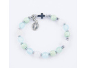 Bransoletka Różaniec Kolor Miętowy