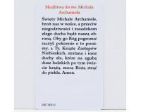 Karta z modlitwą- Święty Michał Archanioł